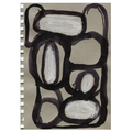 Abstract on Grey – Kunstkort