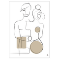 Lovers kunstplakat af Mette Handberg