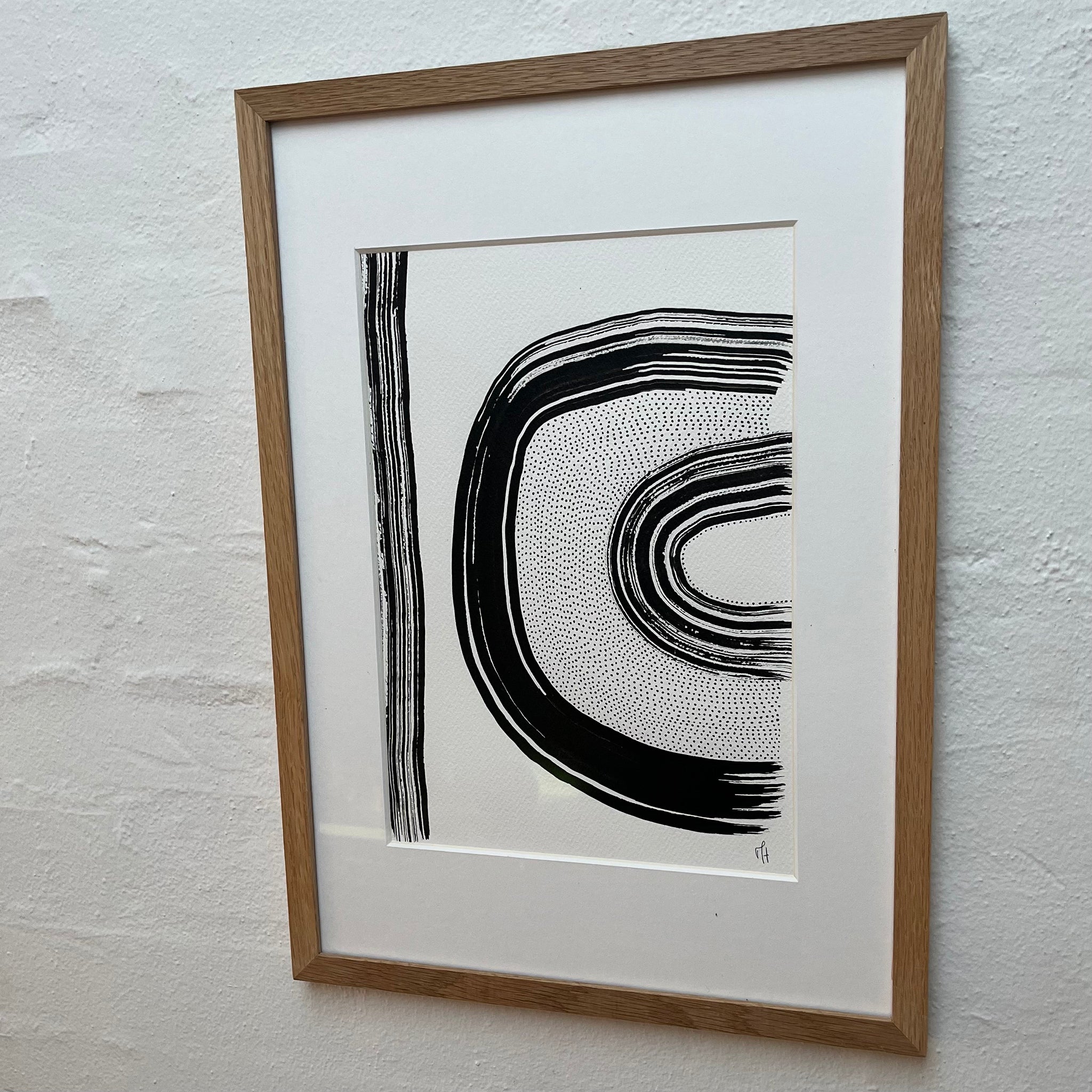 Modern 3 – originalt maleri af Mette Handberg, moderne abstrakt kunst