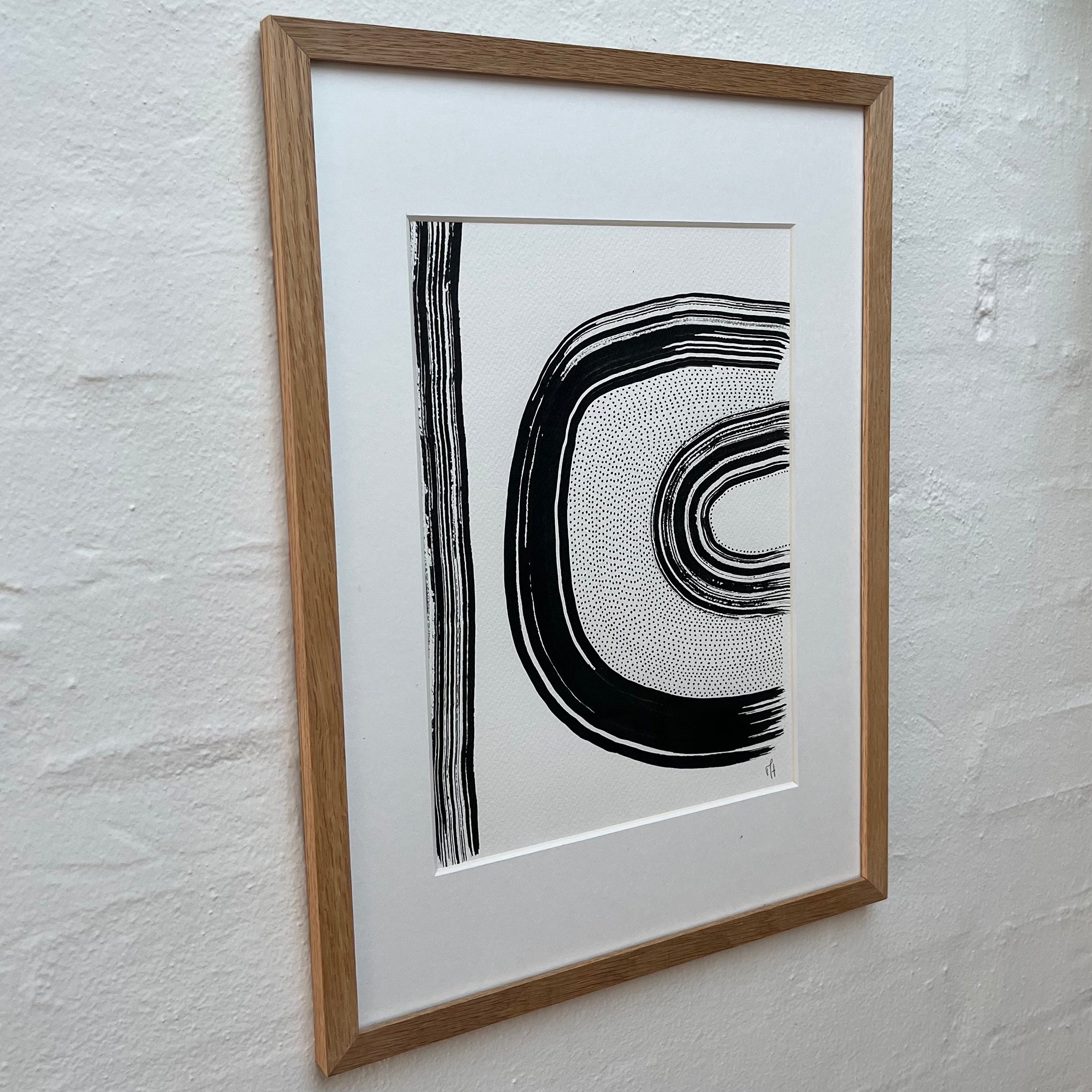 Modern 3 Original – interiørstyling, maleri af Mette Handberg
