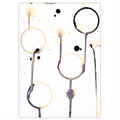 Limited Edition kunstplakat – Morning Coffee, stemningsfuldt motiv af Mette Handberg