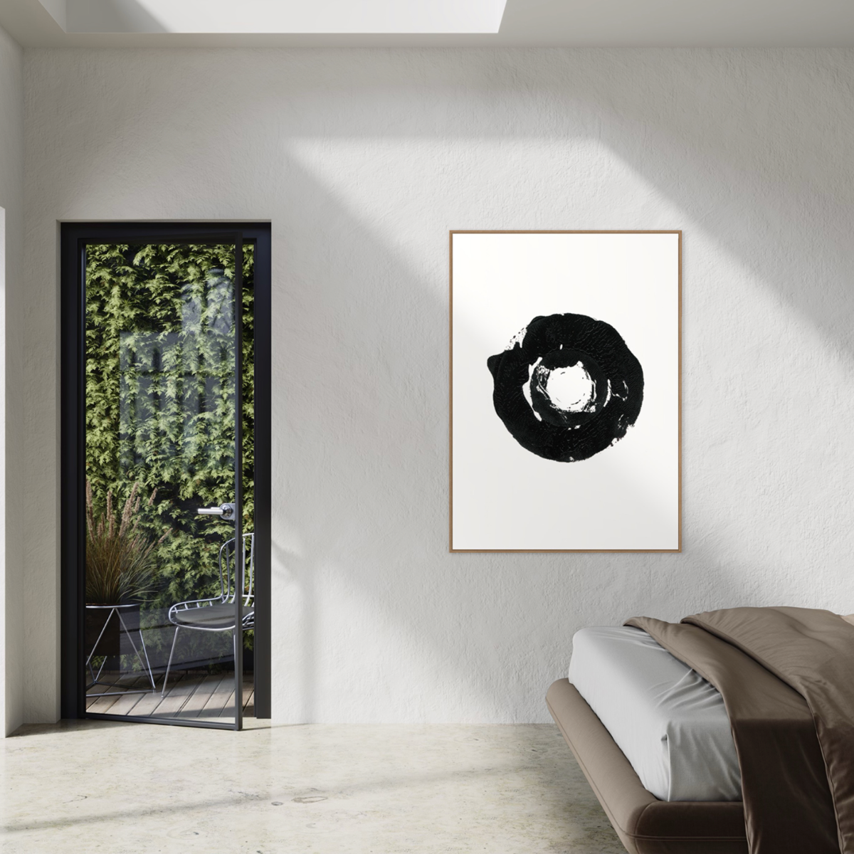 New Circle kunstplakat – interiørstyling af Mette Handberg