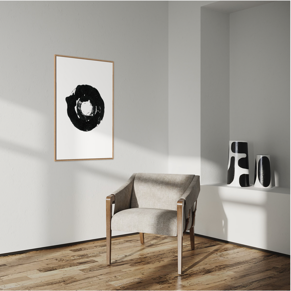 New Circle kunstplakat – interiørstyling af Mette Handberg