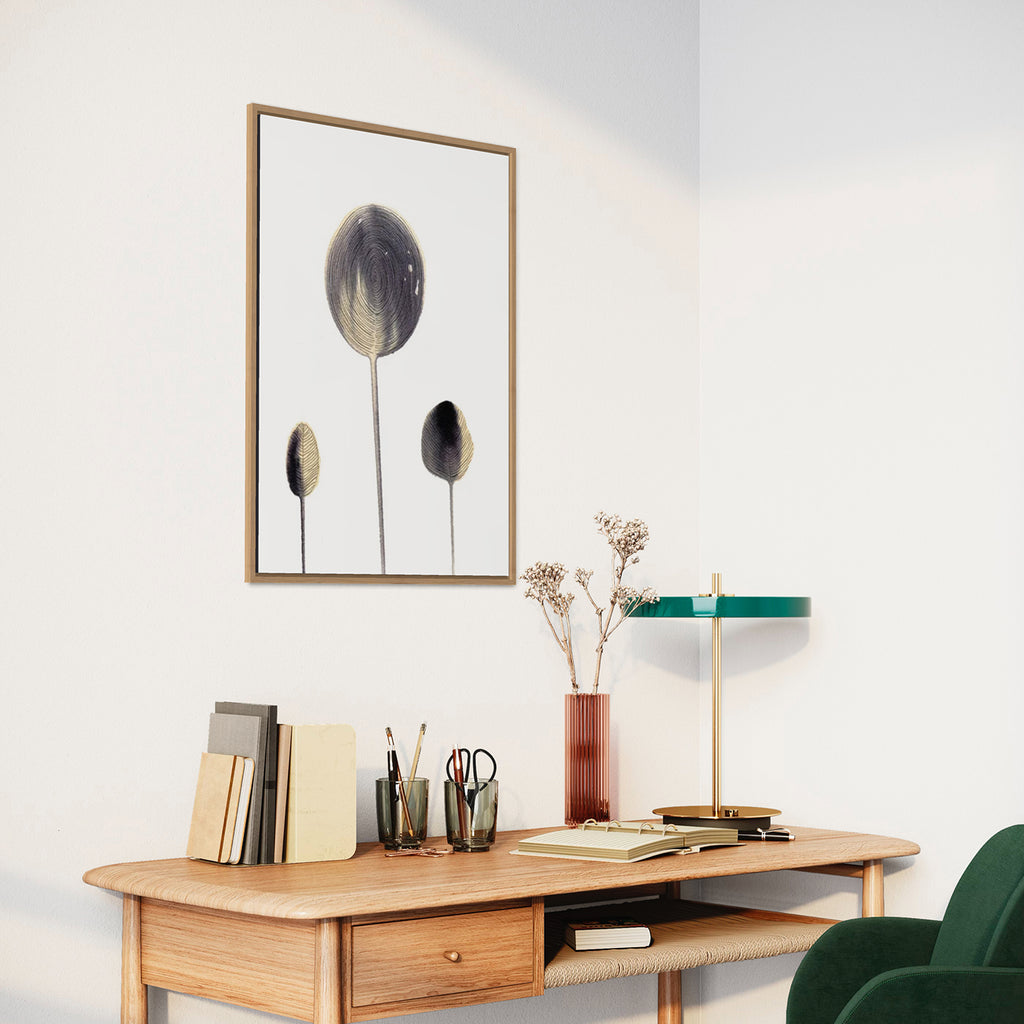 Organic Beige kunstplakat – interiørstyling af Mette Handberg