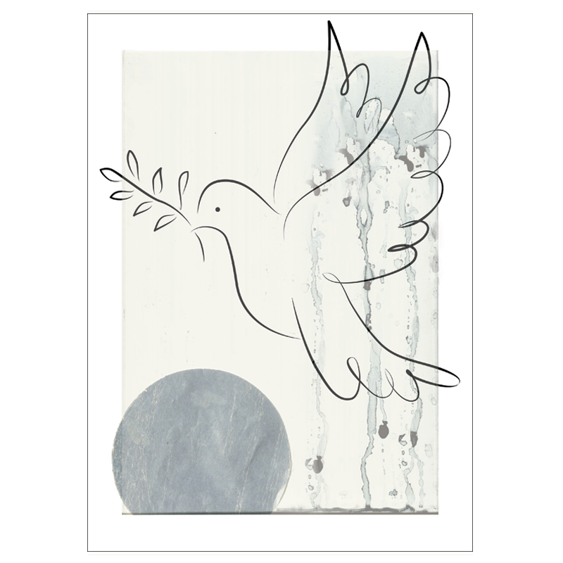  Save The Planet kunstplakat af Mette Handberg