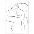  Simple Silhouette kunstplakat af Mette Handberg