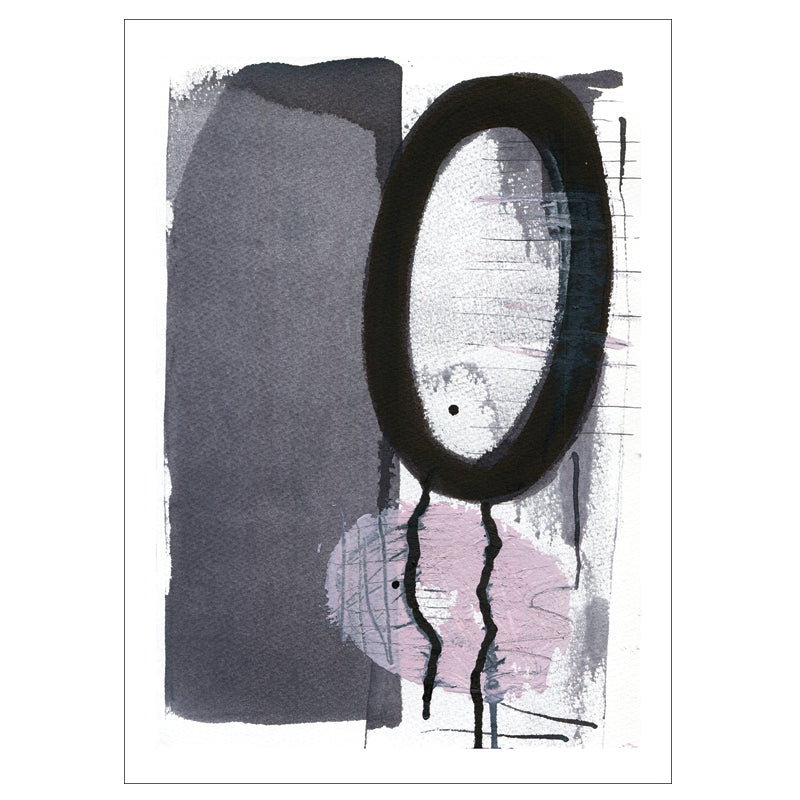 Limited Edition kunstplakat – Stability, abstrakt kunst af Mette Handberg