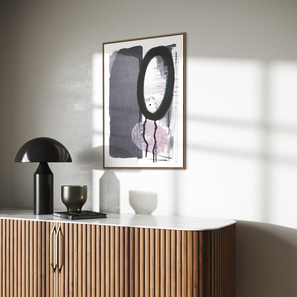 Stability Limited Edition – interiør styling  med  kunstplakat af Mette Handberg