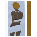 Standing Girl kunstplakat af Mette Handberg